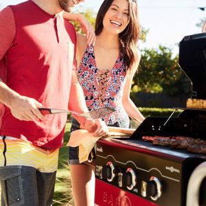 Char-Broil Gas2Coal 330 Hybrid 3-Burner BBQ Grill – Gas & Charcoal