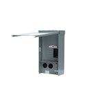 Siemens TL137US Talon Temporary Power Outlet Panel with a 20, 30, and 50-Amp Receptacle Installed, Unmetered