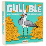 Gullible: The hilarious team game of creativity, bluffing and astonishing facts. Will you fool your family and friends or believe the unbelievable?