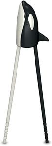 Genuine Fred MUNCHTIME Chopsticks, Orca Whale, Killer Whale, Picky Eater Solutions, Beginner Kids Reusable Chopsticks, Animated, Interactive Design, Fun Gift for Kids