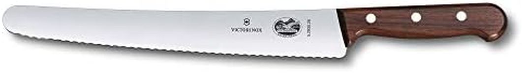 Victorinox Rosewood Pastry Knife, Stainless Steel, Brown, 26cm,5.2930.26G