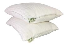 GPGP Pure Semal Cotton Pillows - Sleeping Pillows (Filled with Silk Cotton), White - Set of 2