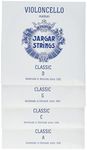 Jargar Cello SET CLASSIC Coated Steel Strings, Medium