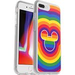 OtterBox iPhone 7 Plus and iPhone 8 Plus Symmetry Series Case - Disney Pride, Ultra-Sleek, Wireless Charging Compatible, Raised Edges Protect Camera & Screen