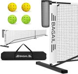 BAGAIL Portable Pickleball Net Set,