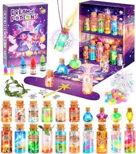 Subtail Pociones Magicas Niñas - Kit De Manualidades Para Niña 6 7 8 9 10 11 Años - Fairy Magic Fabulous Potion Kit - Juegos Pocimas Magicas Juguetes - Misteriosas Regalo Niña 6-12 Años
