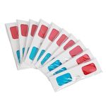 EasiLife 10 Pairs 3D Glasses - Red and Cyan Anaglyph, White Multipack