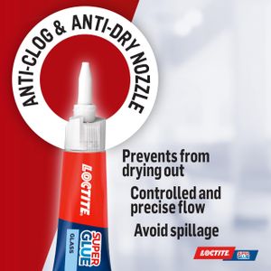 Loctite Glass Glue 3g – Clear Strong Bond Adhesive