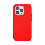 POPSOCKETS iPhone 15 Pro Case Compatible with MagSafe, Phone Case for iPhone 15 Pro, Wireless Charging Compatible, Case Only - Rosso