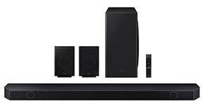 Samsung 540 W 9.1.4ch (HW-Q930C/XL) Q-Symphony Soundbar Wireless Subwoofer, Top/Centre/Side Firing Speakers, Wide Range Tweeter, Wireless Rear Speaker, Dolby Atmos, Built-in Alexa, AirPlay2, Wi-Fi