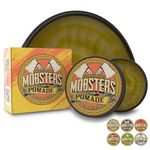 Mobsters Pomade Pomade for Men - Hair Wax - Matte Finish & Masculine Scent - Non Sticky & Easy to Wash Out Hair Gel Mens - Premium Pomade for Men - Ideal for All Hair Types (Hatchet Harry)