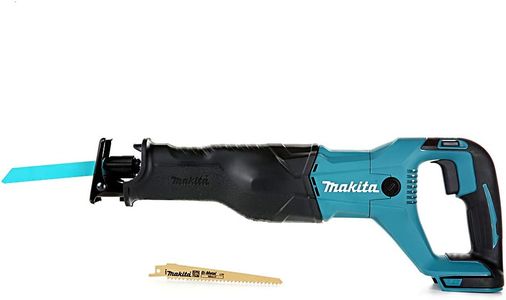 Makita 18V Reciprocating Saw – Cordless, Blue