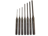 Grace USA - Steel Roll Spring Punch Set - RS7 - Gunsmithing - Steel Punches - 7 piece - Gunsmith Tools & Accessories - Black