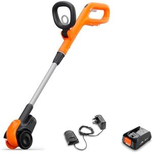 Flymo 18V EasiWeeder KIT Cordless Weeding Brush - Perfect for both delicate and durable surfaces, Power Battery, Lightweight, Easy to use, Variable Control, Adjustable height