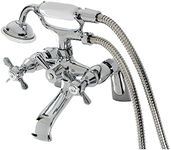 Kingston Brass KS287C Essex Clawfoot Tub Faucet, Polished Chrome, 7" Spout Reach