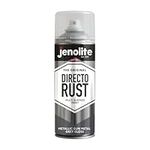 JENOLITE Directorust Metallic Gloss Spray Paint | GUN METAL GREY | Multi-Surface Paint | All-In-One Primer, Undercoat and Topcoat | 400ml