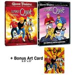 Jonny Quest: Complete Original + Sequel Hanna Barbera Series - 39 Episodes + Bonus Art Card