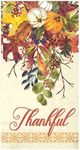 Boston International Thanksgiving or Friendsgiving Decor Paper Hand Towels for Bathroom Guest Towels Fall Decor Disposable Fingertip Towels or Decorative Paper Napkins Thankful Pak 32