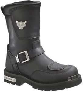 Harley-Davidson Men's Shift Motorcycle Boot,Black,10 M US