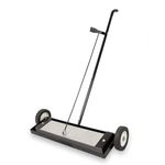 Master Magnetics MFSM24RX Magnet Sweeper Heavy Duty Push-Type with Release, 24-Inch Sweeping Width, 1 Each