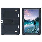 AKNICI 10.1 Inch Stand Silicone Case for Tablet Dragon Touch K10/M8 M10 Q10 Q10+ K5 K6 S10/MAIJEEP/Qimaoo K4 K6 Q10/TYD-107/TYD-108/HANWEIER/TAOERA/Huashetrade/SZWEIL/YUNTAB K107 - Black
