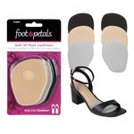 Foot Petals Fancy Feet Ball-of-Foot Cushions - Cushioned Ball of Foot Inserts for High Heels and Other Uncomfortable Shoes (Assorted, 3 Pair)