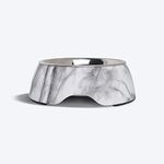 Heads Up For Tails White Marble Insert Pet Bowls (M-460ML)