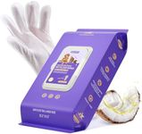 HICC PET Dog Wipes Cleaning Deodorizing, Nourish Fur and Eliminate Odors, Hypoallergenic Dog Cleaning Glove Wipes with Coconut Oil, No Rinse Cat Cleaning Wipes for Daily Care(unscent)