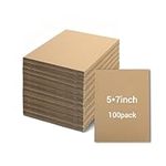 100 Pack 5x7 Corrugated Cardboard S