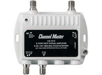 Channel Master CM 3412 2-Port Ultra Mini Distribution Amplifier for cable and antenna signals (CM3412)