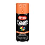 Krylon K02718007 Fusion All-in-One Spray Paint, Popsicle Orange