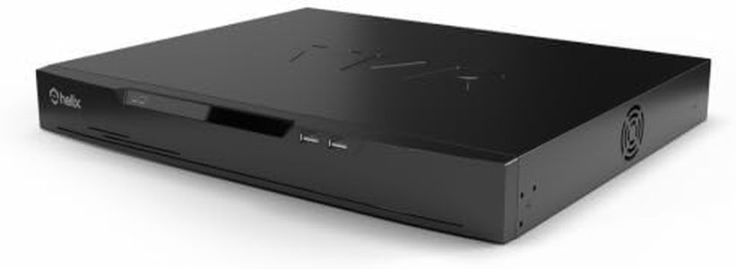 Helix 4K 16CH AI NVR (16-Port PoE), Smart NVR, Human Detection & Vehicle Detection - Supports 16 x 4K IP Cameras, Supports 2 x 12TB HDD (Not Included) HLX-NV3816E-AI