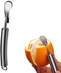 Orange Citrus Peelers Stainless Steel Slicer Cutter Peeler Remover Opener Humanized Design Curved Handle Fruit Tools Kitchen Gadget