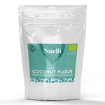 1KG Organic Coconut Flour - By Nurifi - Vegan, Gluten Free, Soil Association Certified