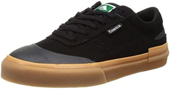 Emerica Scarpe da skate basse da uomo Vulcano, nero/grigio/gomma., 39.5 EU