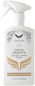 Car Gods Invisi Armour Ceramic Fabric Sealer Fabric Upholstery Waterproof Sealer Protector 500ml Protect Preserve Seats Car Carpets Hydrophobic Formula Repels Dirt Water