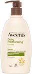 Aveeno Daily Moisturising Non-Greasy Fragrance Free Body Lotion 48-Hour Hydration Soothe Normal Dry Sensitive Skin 354mL