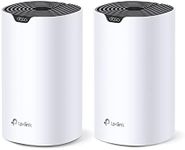 TP-Link Deco AC1900 Whole Home Mesh Wi-Fi System, Connect 100+ Devices, Seamless Roaming, Full Gigabit Ports, MU-MIMO, Parental Controls, Easy Setup, Compatible with Starlink (Deco S7(2-pack))