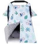 Ruspela Baby Car Seat Cover Car Seat Canopy & Nursing Cover or Newborn Car Seat Canopy Mom Nursing Breastfeeding Covers Newborn Shower Gift