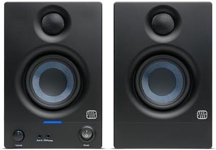 PreSonus Eris 3.5 Studio Monitors, Pair — Powered, Active Monitor Speakers for Near Field Music Production, Desktop Computer, Hi-Fi Audio