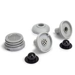 Intex 25022E Above Ground Swimming Pool Water Jet Connector Replacement Part Kit with Strainers, Nozzles, and Plugs with 1.25 Inch Fittings