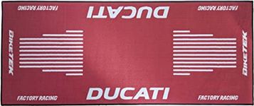 BikeTek Motorcycle Race Garage Mat Suitable For Ducati