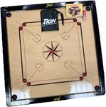 DON LAST MAN STANDS ND Carrom Board - Coins, Striker & 26inch x 26inch Rosewood Board in Carrom Set