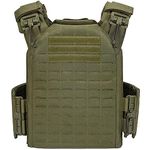 TWINFALCONS Quick Realse 1000D Nylon modular cutting tactical hunting vest personal protective for hunting (Range Green)