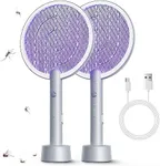 Electric Fly Swatter Racket 2 Pack,