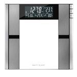 Vanity Planet Work It Digital Scale and Body Analyzer- Scales for Body Weight, Body Fat, Muscle Mass, Bone Density, Water Weight, 397 Pound Capacity, Silver