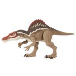 Jurassic World Extreme Chompin' Spinosaurus Dinosaur Action Figure, Huge Bite, Authentic Decoration, Movable Joints, Ages 4 Years Old & Up