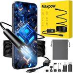 Maxpow Endoscope Inspection Camera - Plug & Play for iPhone/Android (No WiFi needed), Snapshot & Video Record, IP67 Waterproof, 1920 HD, For Engine, Plumbing, Inspection Camera (5m) - Upgraded