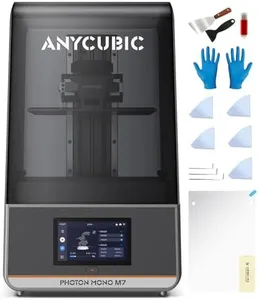 ANYCUBIC 14k Resin 3D Printer Photon Mono M7, 150mm/h High Speed Printing, Upgraded COB Source System and Intelligent Detection, 8.78x4.96x9.06 inches Printing Size