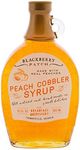 Blackberry Patch Peach Cobbler Syrup Syrups All Natural Handmade In Small Batches | For breakfast pancakes and waffles or drizzled over fresh fruit 12 fl oz (Peach Cobbler, 12 Ounce)